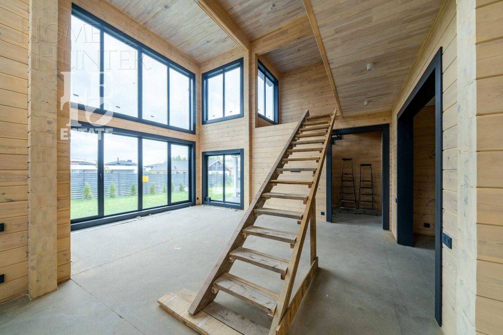 2-этажный коттедж 200 м² без отделки