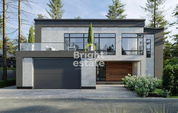 2-этажный коттедж 520 м² без отделки