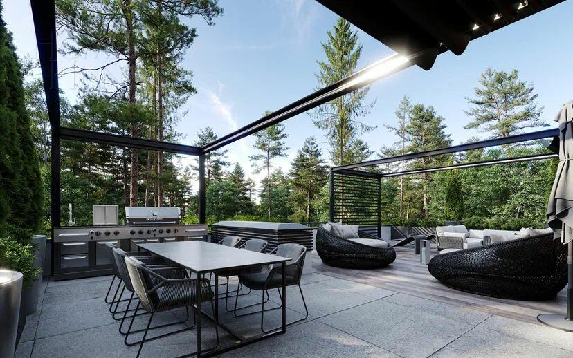 2-этажный коттедж 549 м² без отделки