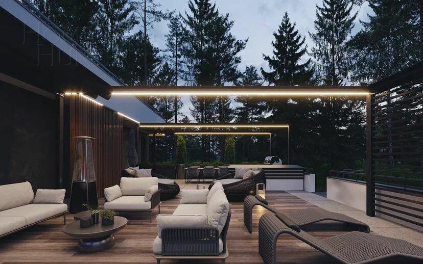 2-этажный коттедж 549 м² без отделки