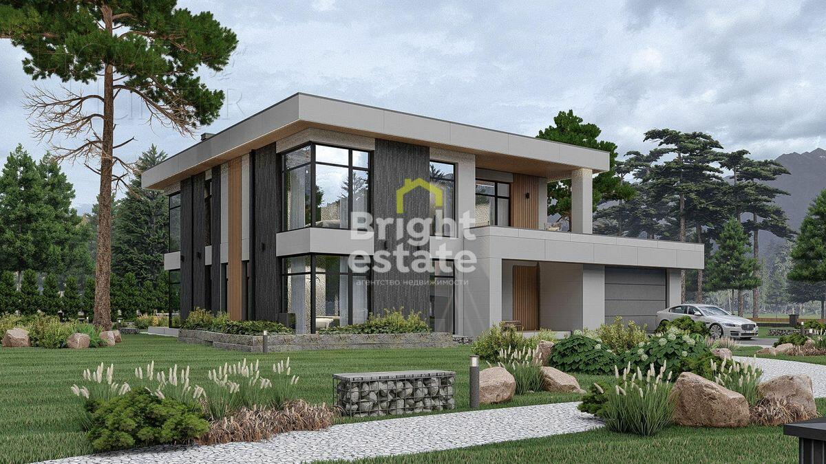 2-этажный коттедж 576.43 м² без отделки