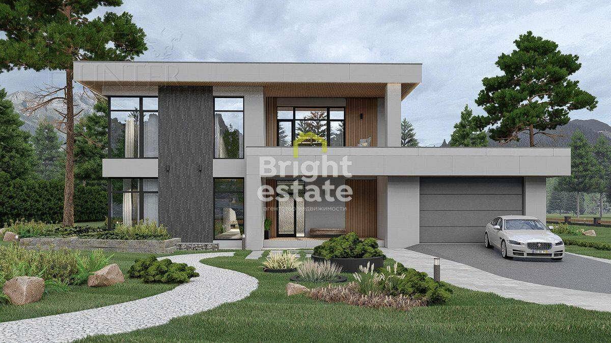 2-этажный коттедж 576.43 м² без отделки