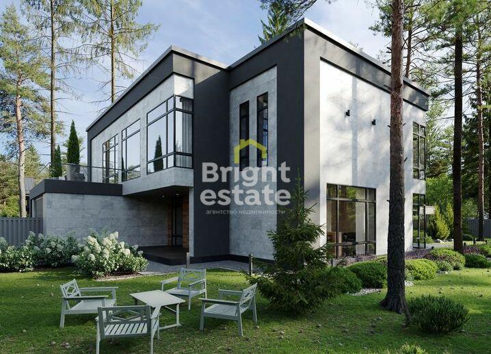 2-этажный коттедж 520 м² без отделки