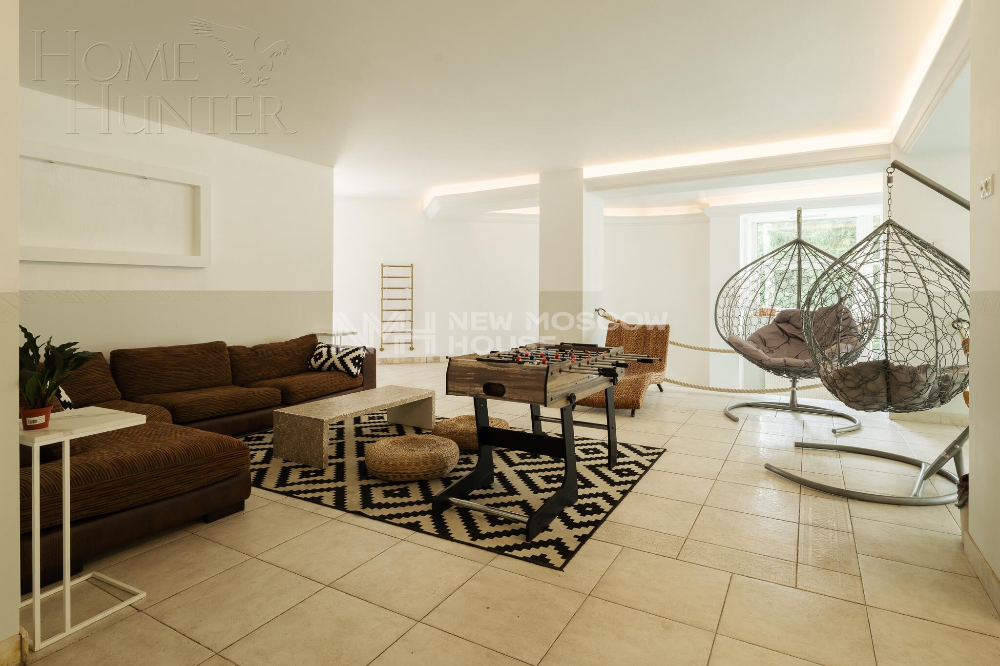 3-этажный коттедж 1 100 м² с отделкой