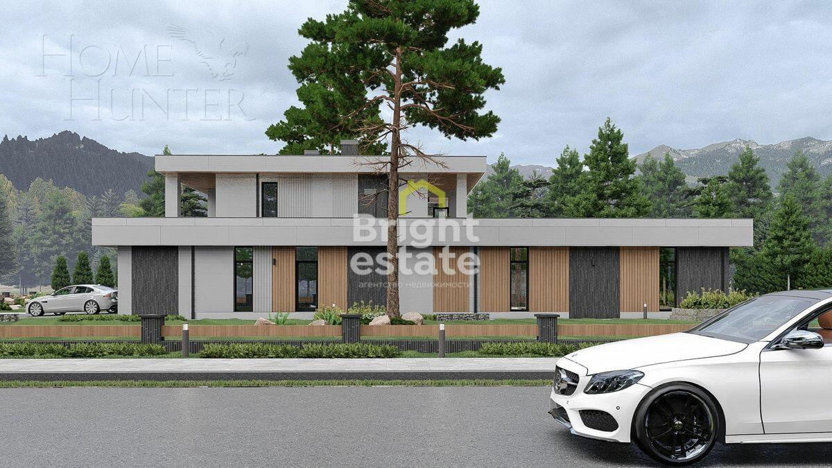 2-этажный коттедж 576.43 м² без отделки