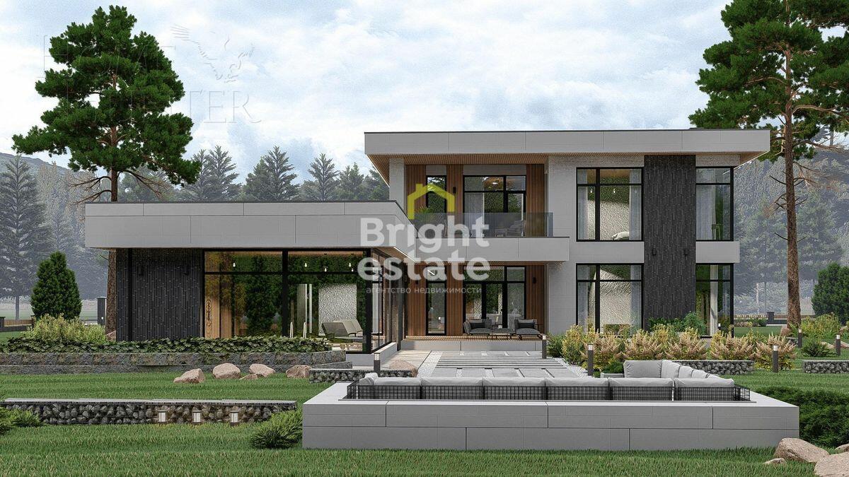 2-этажный коттедж 576.43 м² без отделки