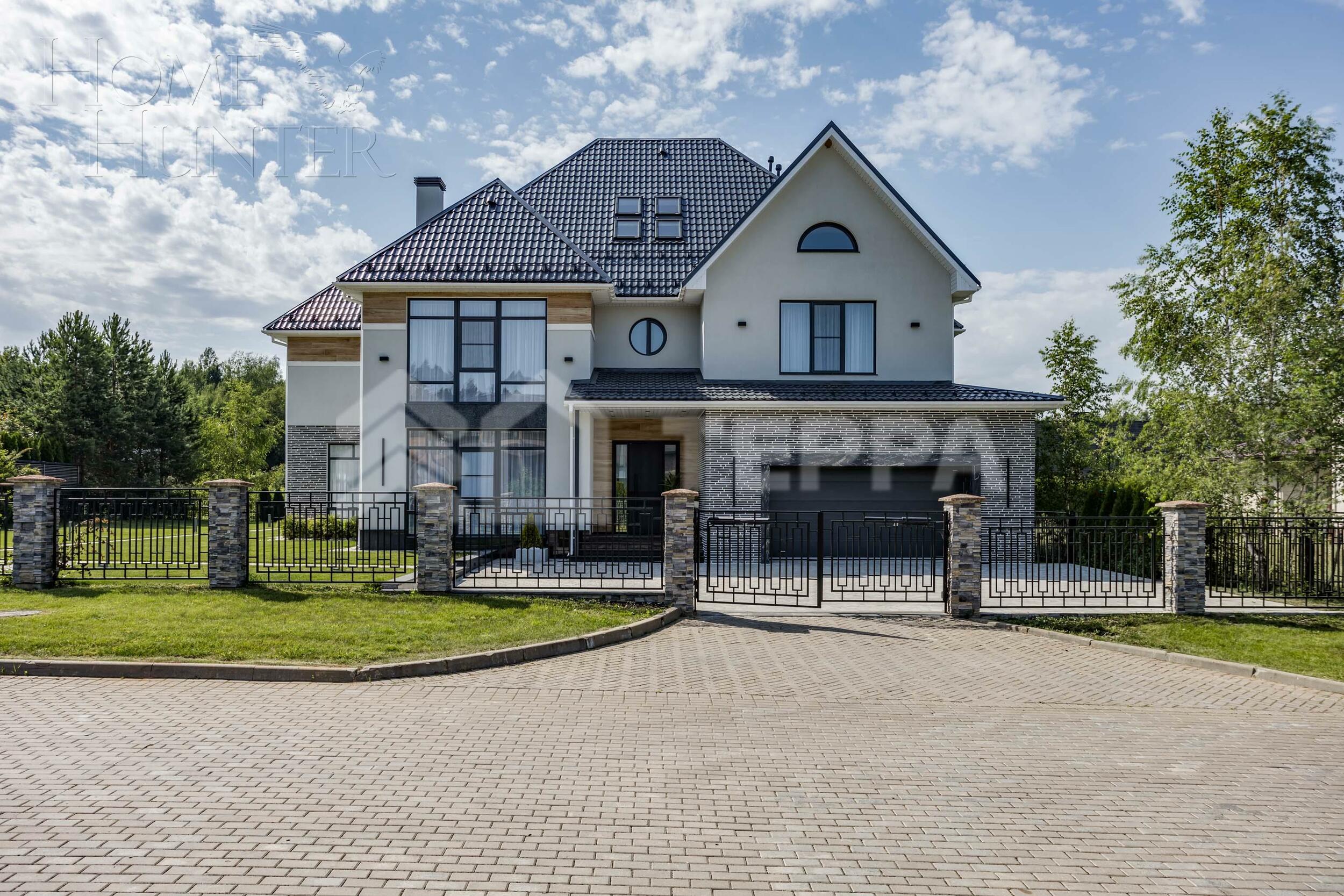 2-этажный коттедж 600 м² с отделкой