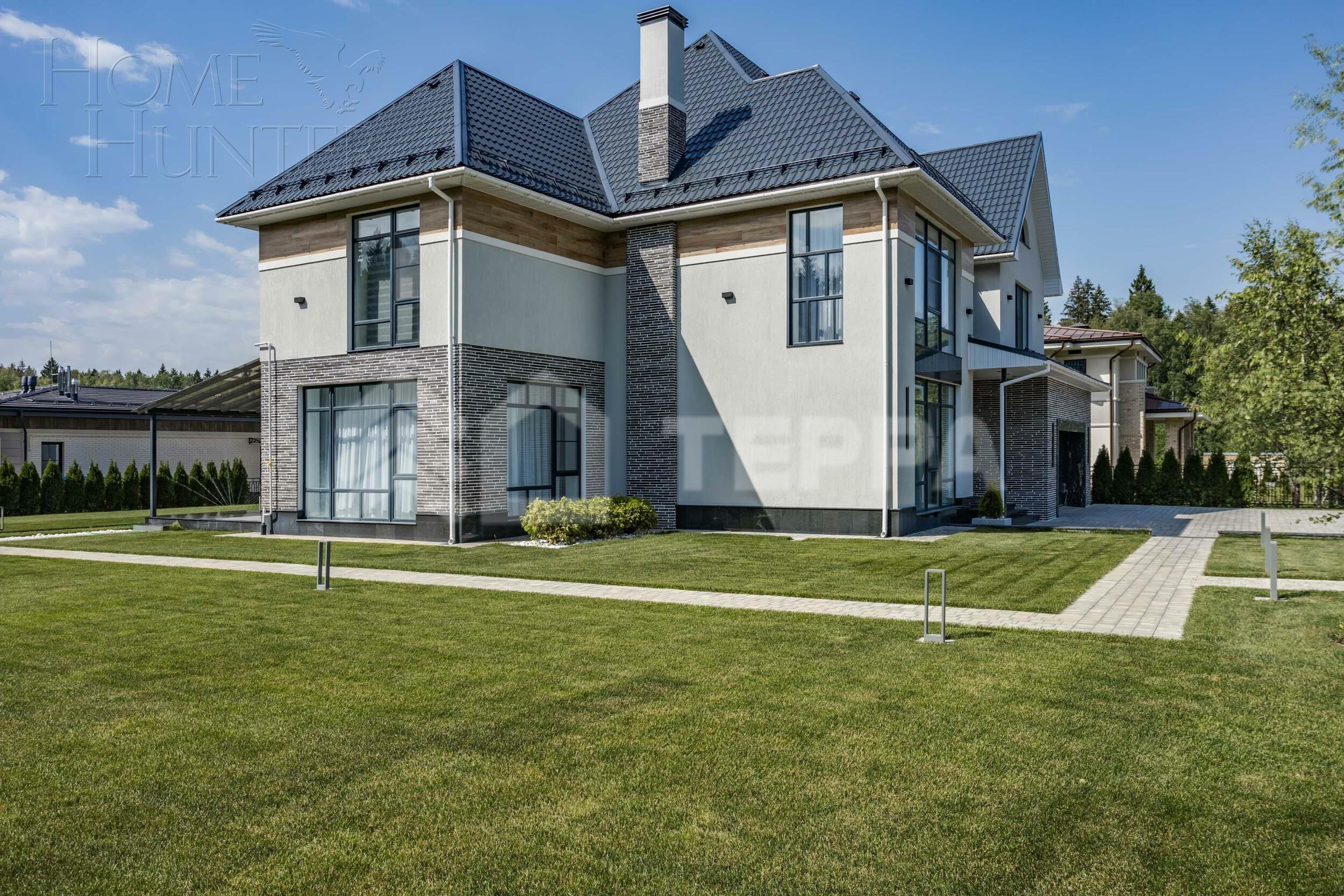 2-этажный коттедж 600 м² с отделкой