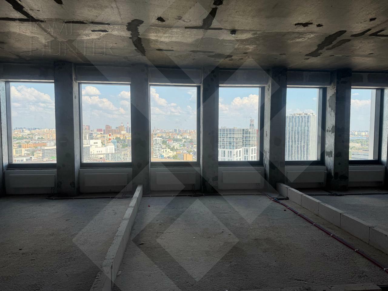 2-КОМН. КВАРТИРА БЕЗ ОТДЕЛКИ 65 М² НА 23 ЭТАЖЕ