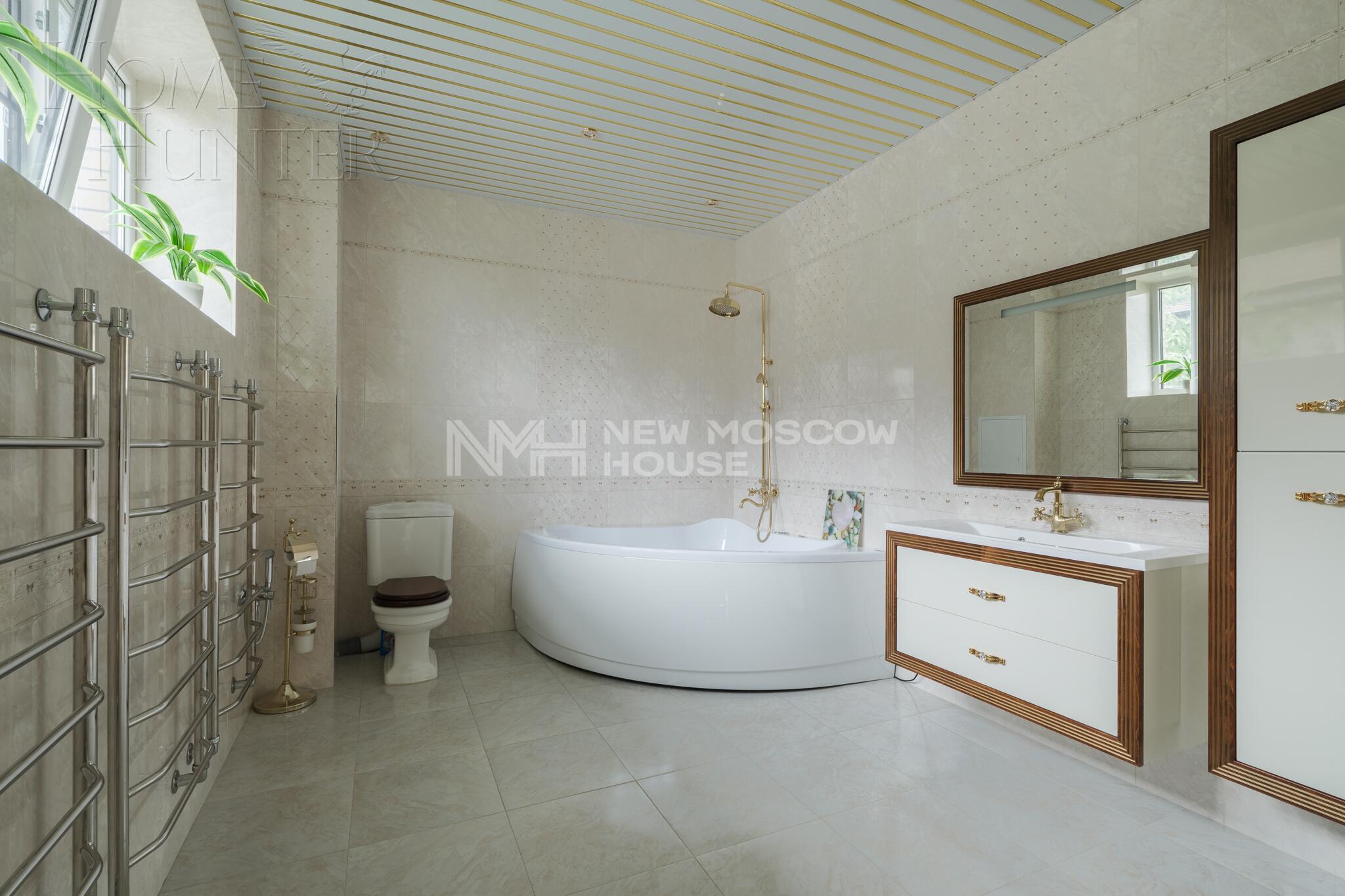 2-этажный коттедж 297 м² с отделкой