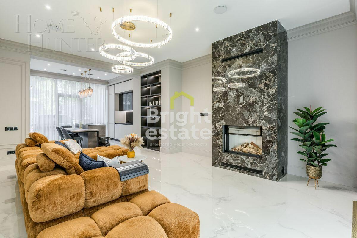 3-этажный таунхаус 240 м² с отделкой