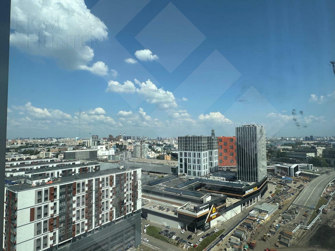 2-КОМН. КВАРТИРА БЕЗ ОТДЕЛКИ 65 М² НА 23 ЭТАЖЕ