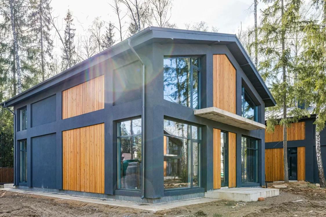 2-этажный коттедж 306 м² без отделки