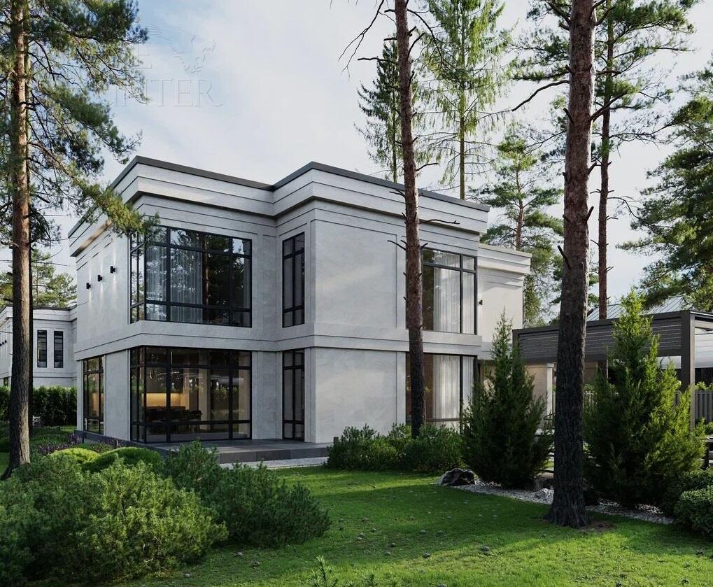 2-этажный коттедж 638 м² без отделки