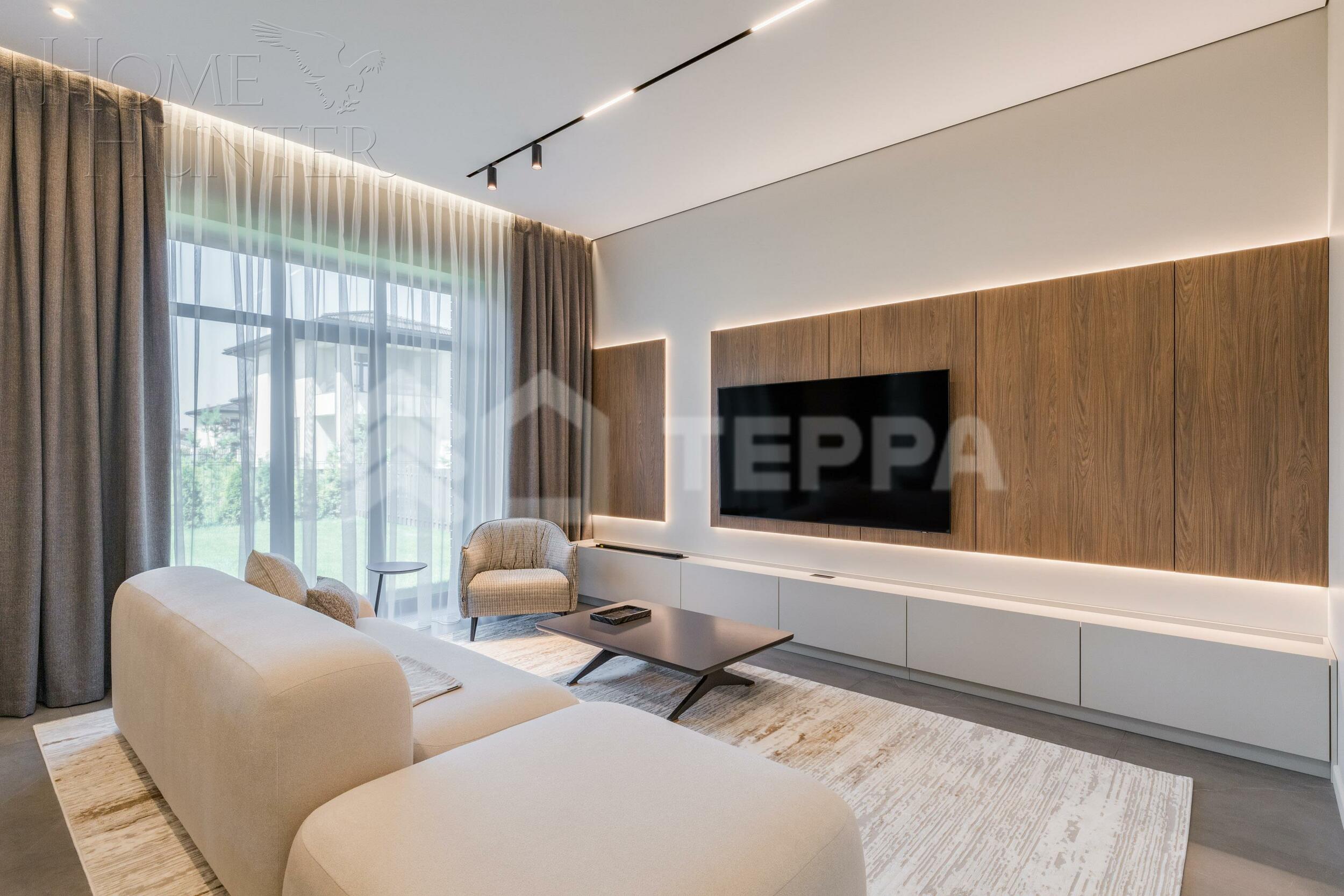 2-этажный коттедж 320 м² с отделкой