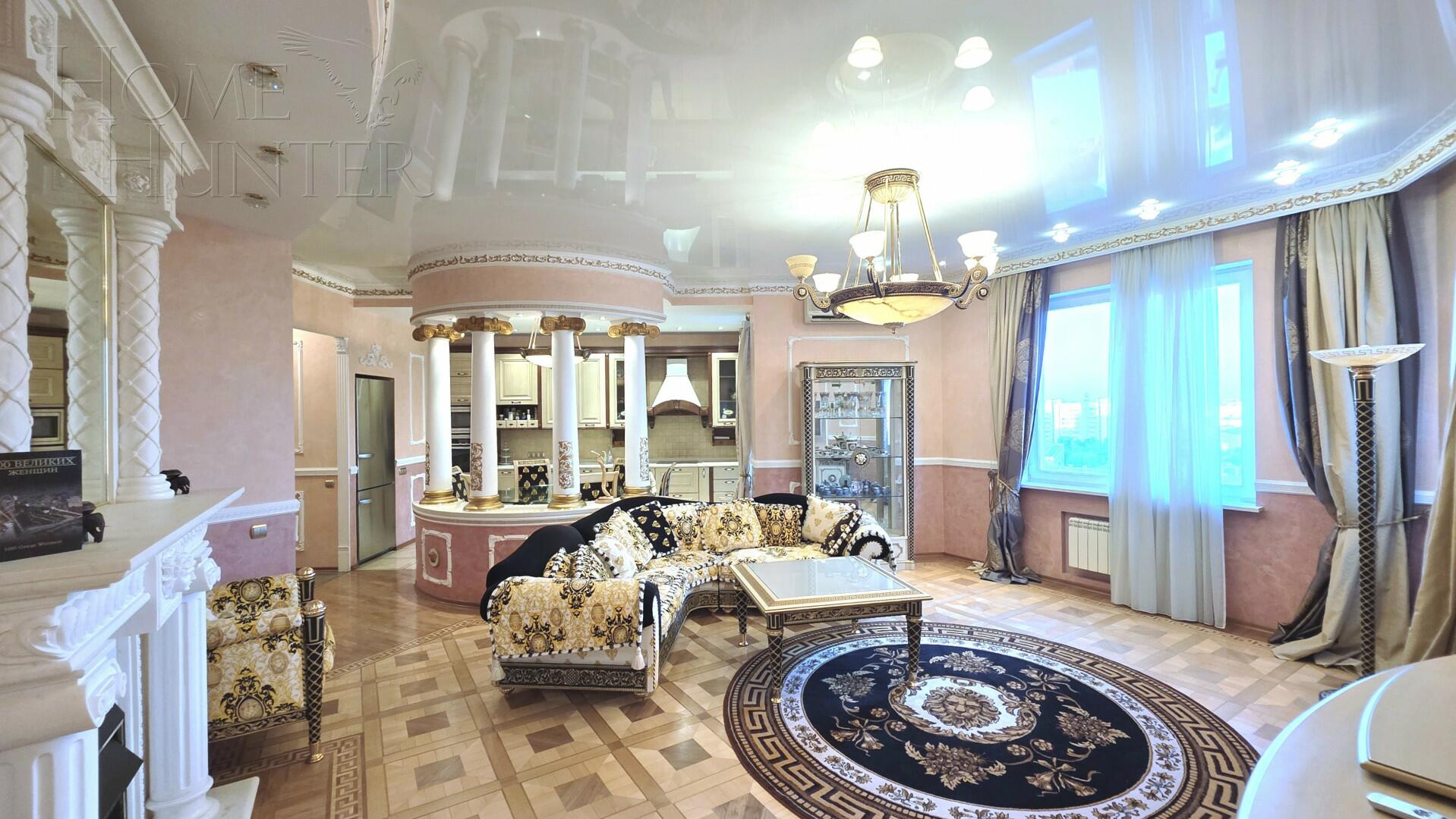 3-КОМН. КВАРТИРА С ОТДЕЛКОЙ 124 М² НА 12 ЭТАЖЕ