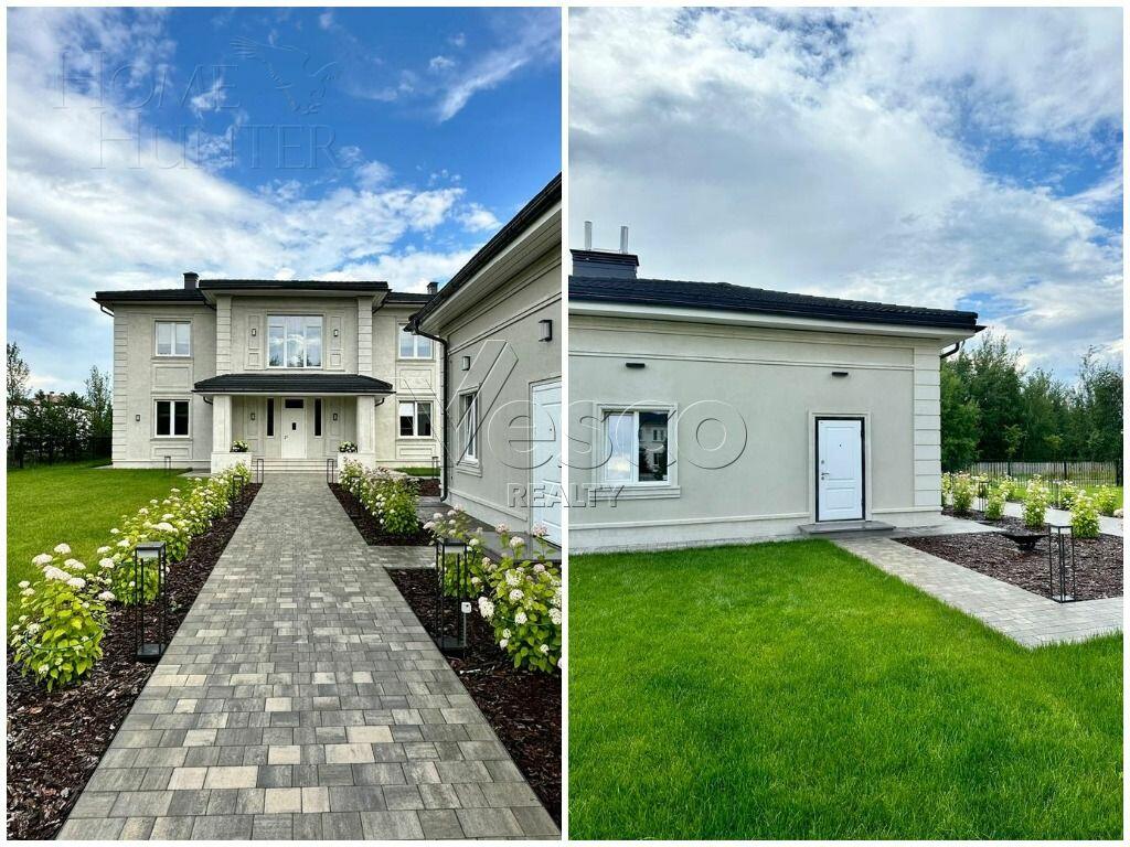 2-этажный коттедж 491 м² с отделкой