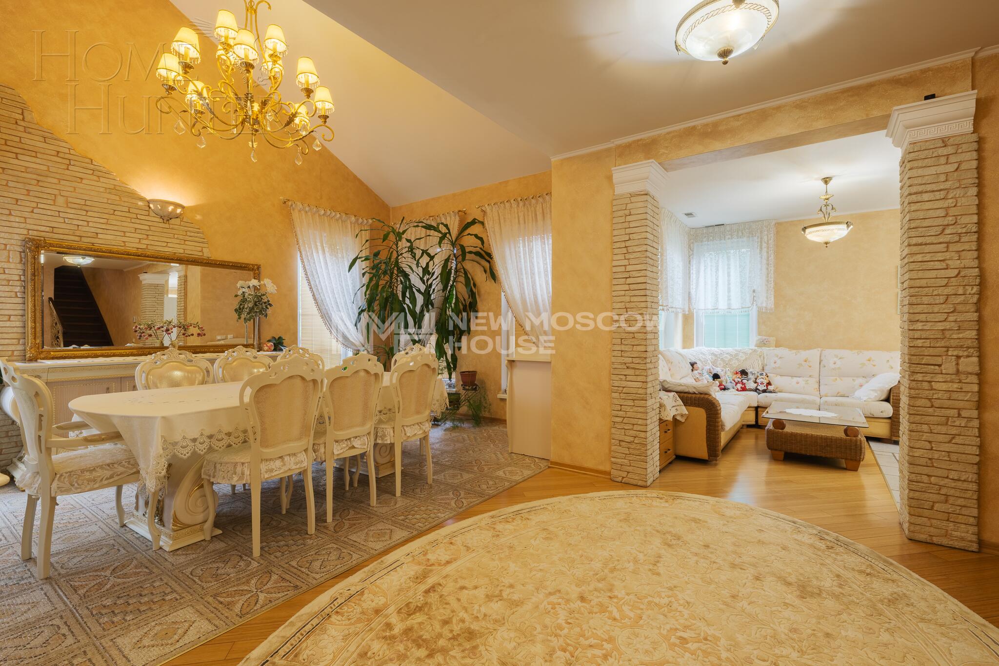 2-этажный коттедж 287 м² с отделкой