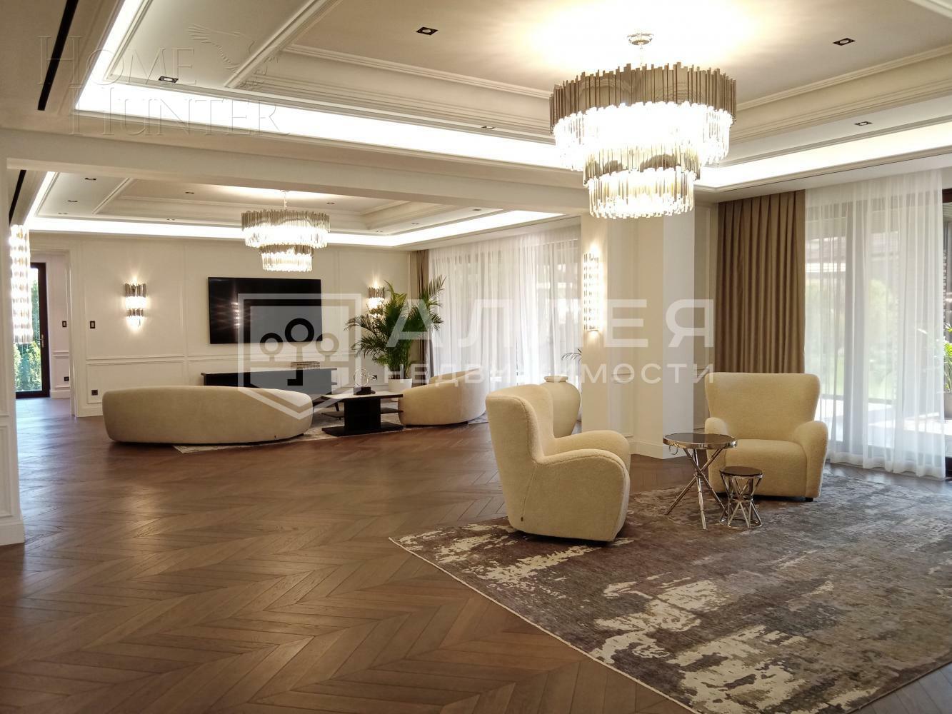 2-этажный коттедж 830 м² с отделкой