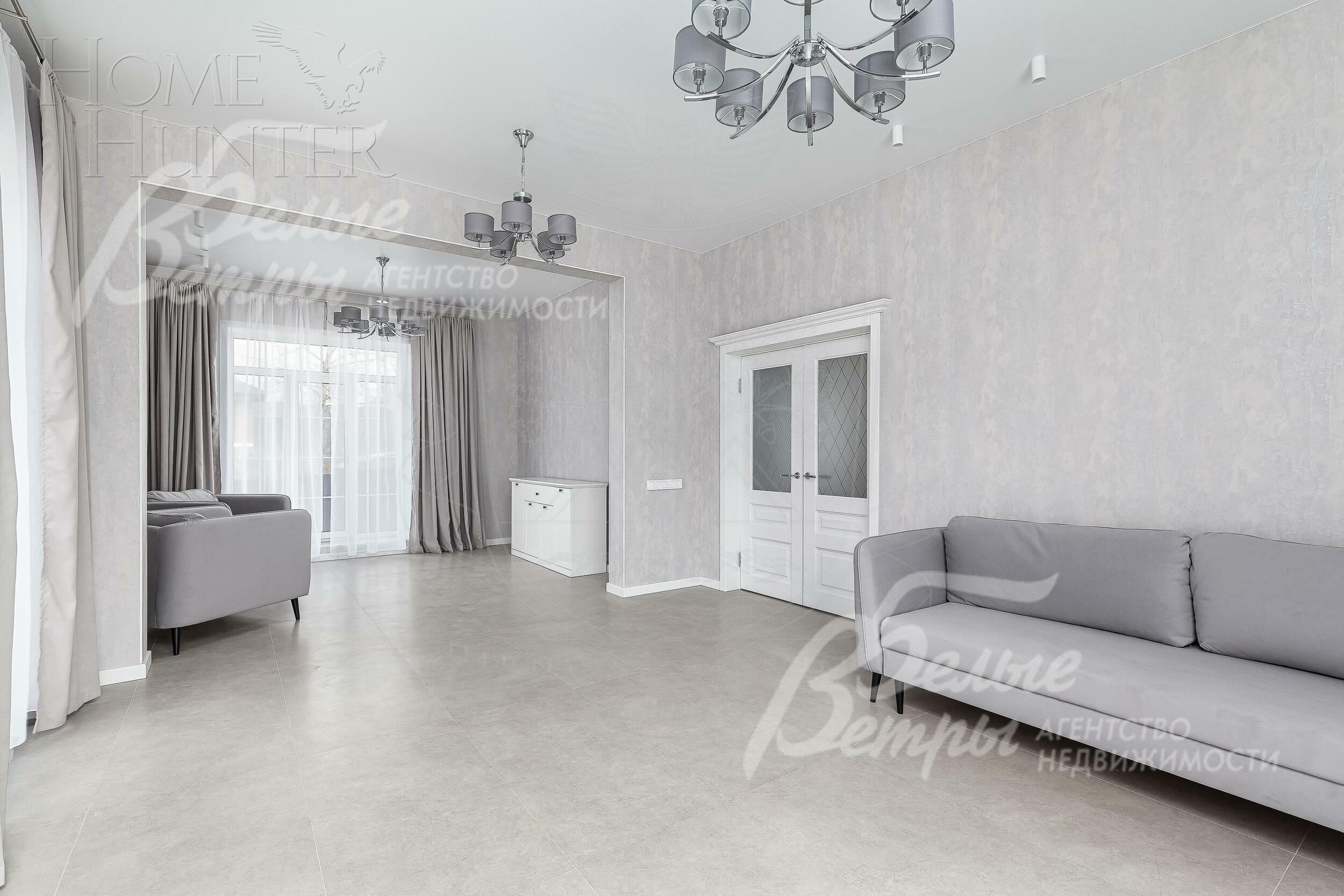 2-этажный коттедж 270 м² с отделкой