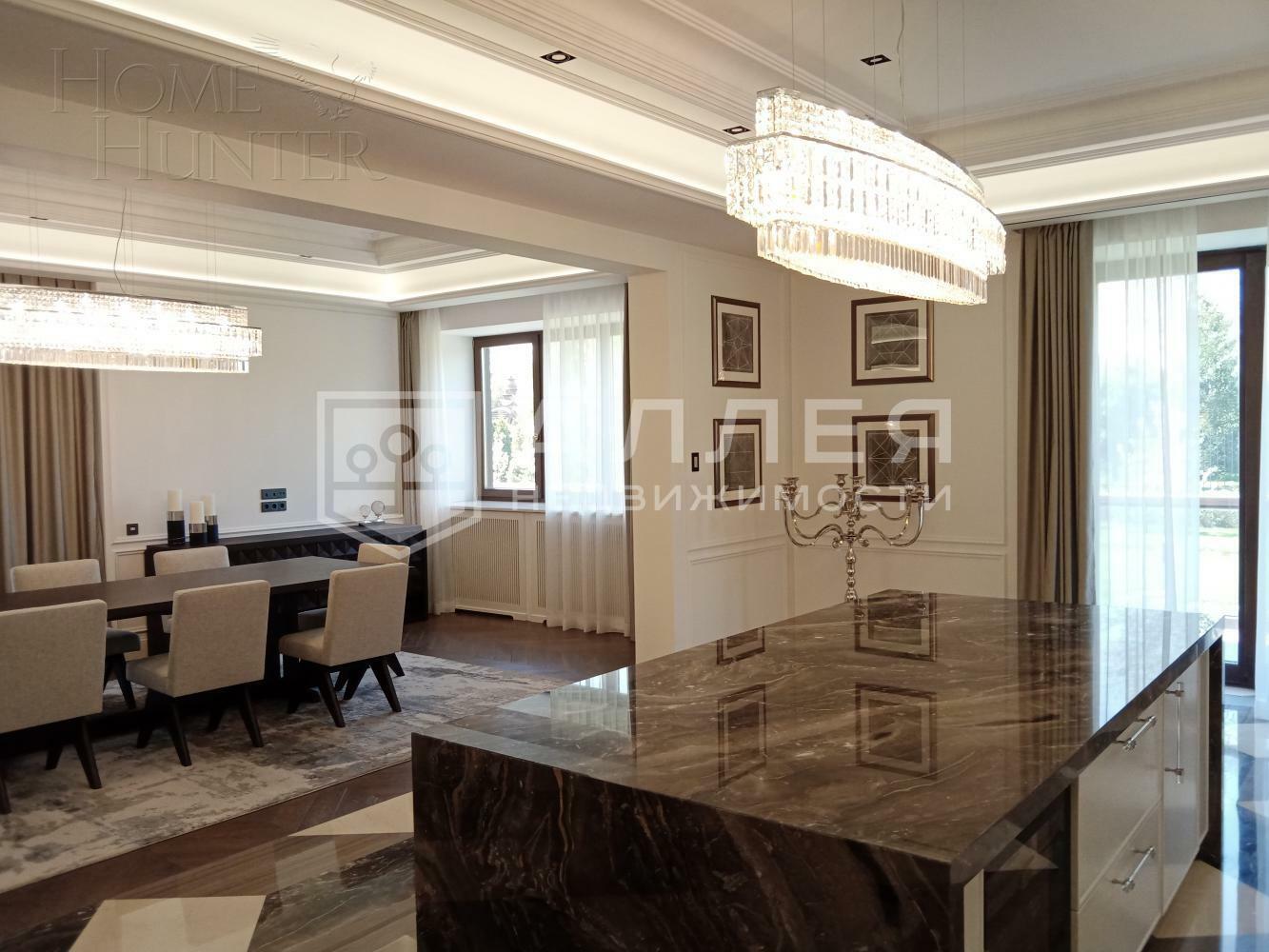 2-этажный коттедж 830 м² с отделкой