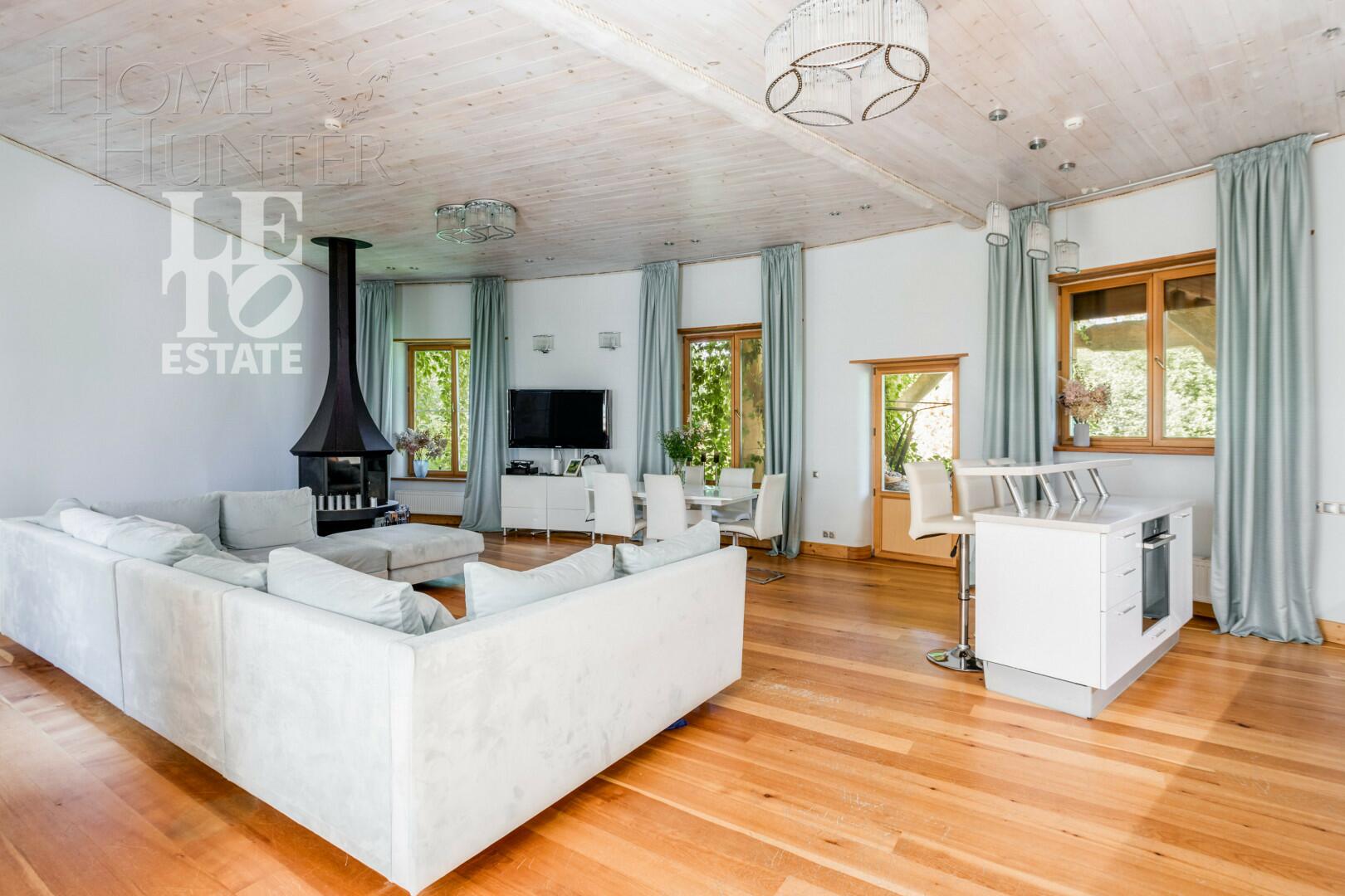 1-этажный коттедж 340 м² с отделкой