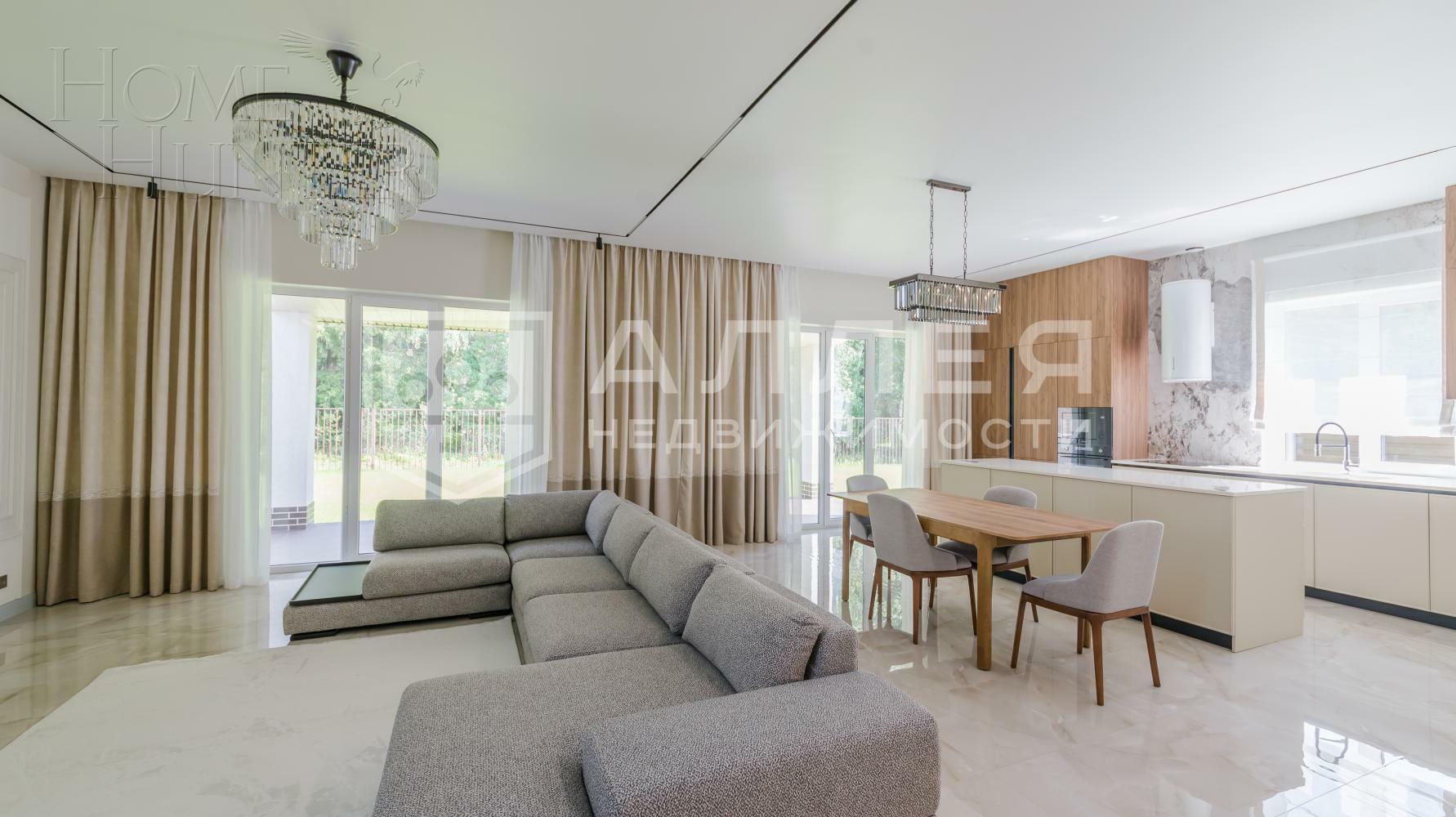 2-этажный коттедж 260 м² с отделкой