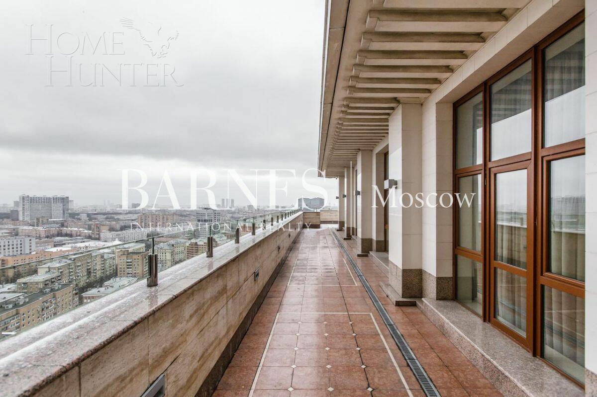 3-КОМН. ПЕНТХАУС С ОТДЕЛКОЙ 262 М² НА 26 ЭТАЖЕ