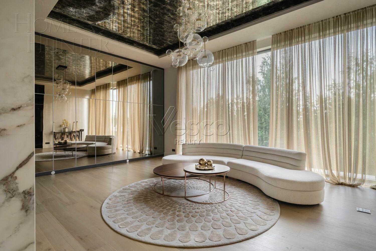 2-этажный коттедж 1 000 м² с отделкой