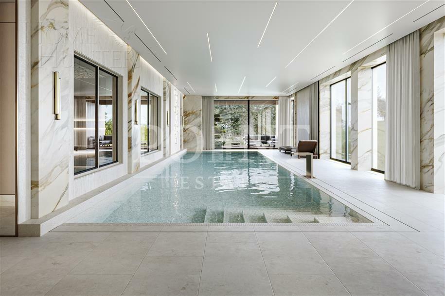 2-этажный коттедж 1 400 м² с отделкой