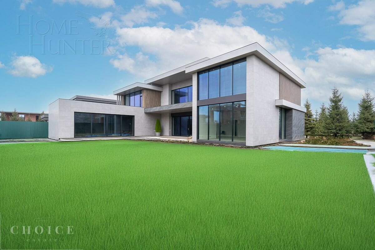 2-этажный коттедж 891 м² без отделки