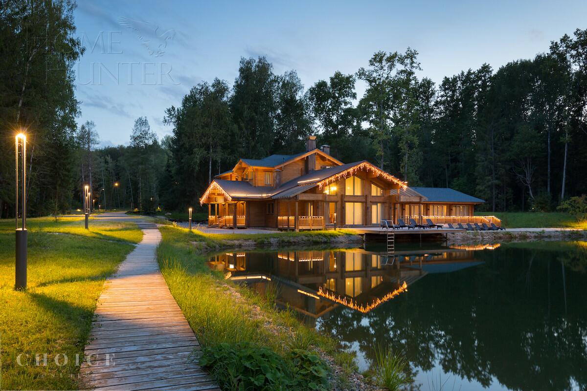 2-этажный коттедж 550 м² с отделкой