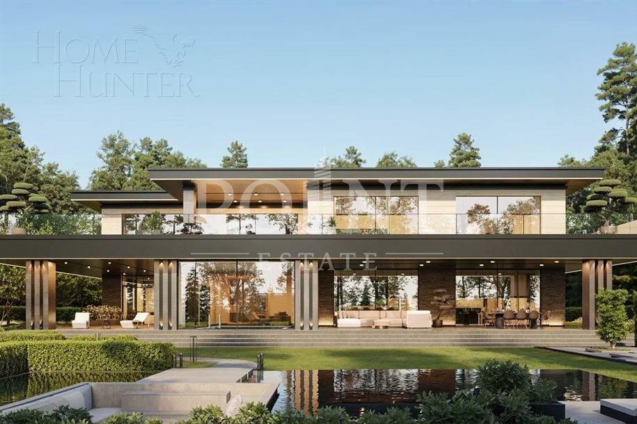 2-этажный коттедж 1 900 м² с отделкой