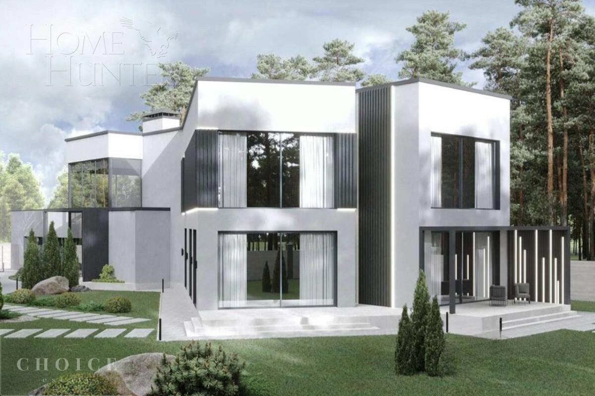 2-этажный коттедж 900 м² без отделки