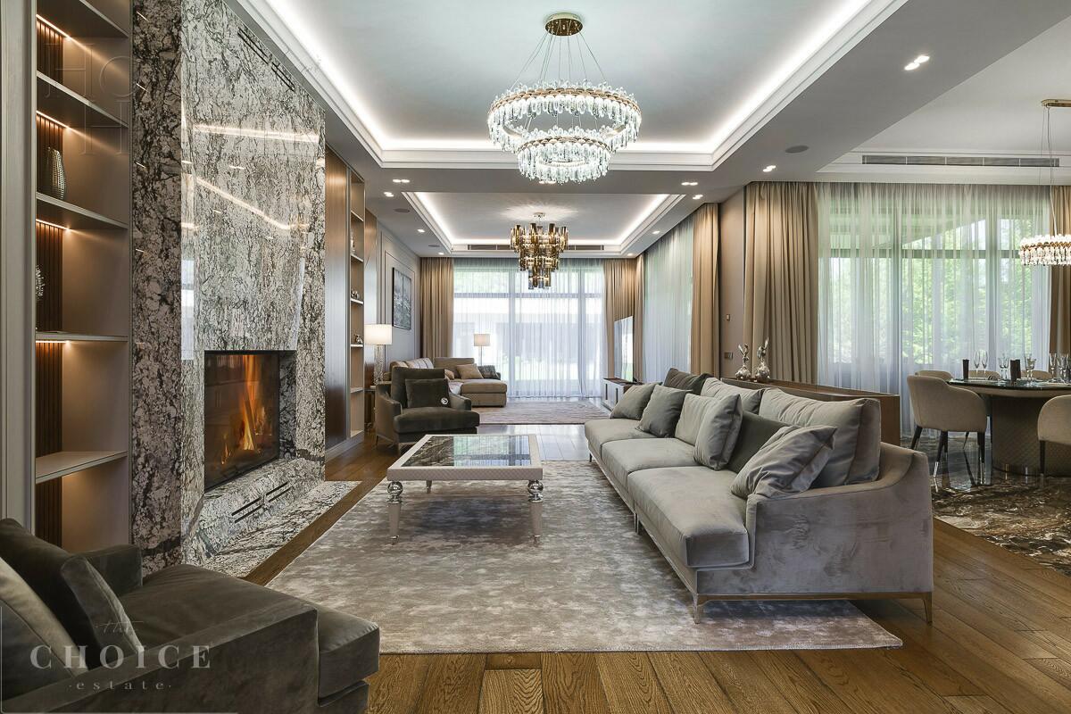 2-этажный коттедж 1 145 м² с отделкой