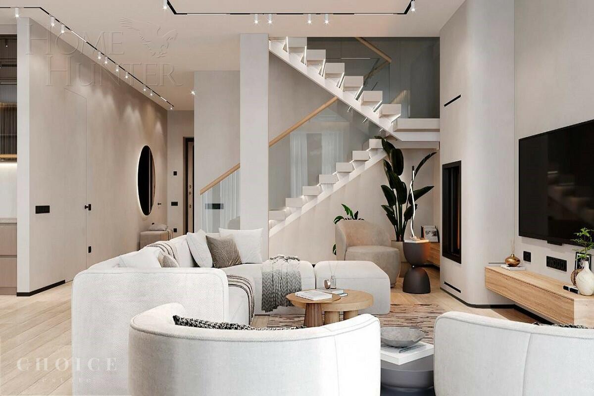 2-этажный коттедж 520 м² без отделки