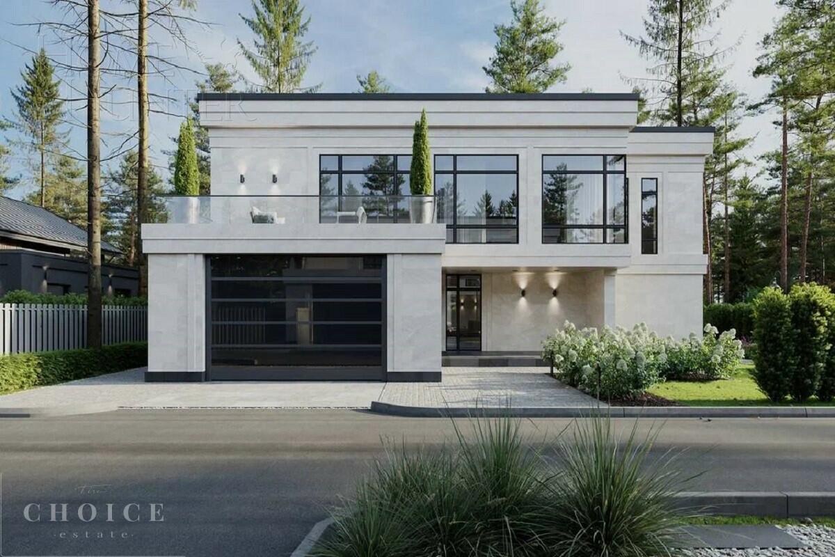 2-этажный коттедж 520 м² без отделки