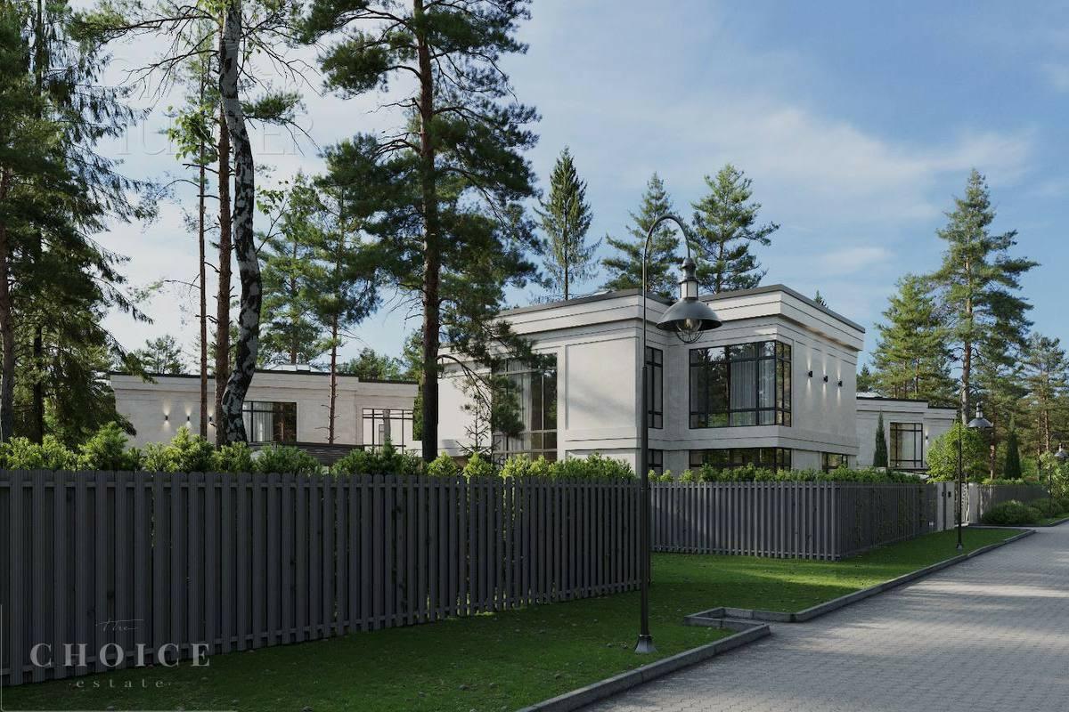 2-этажный коттедж 520 м² без отделки