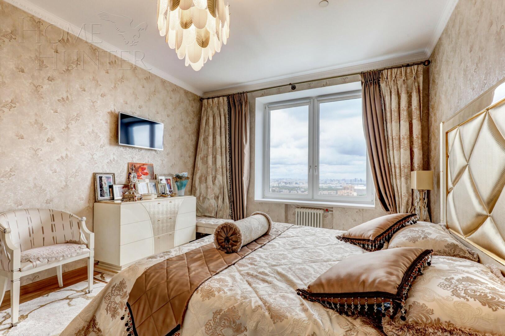 2-КОМН. КВАРТИРА С ОТДЕЛКОЙ 109.5 М² НА 29 ЭТАЖЕ