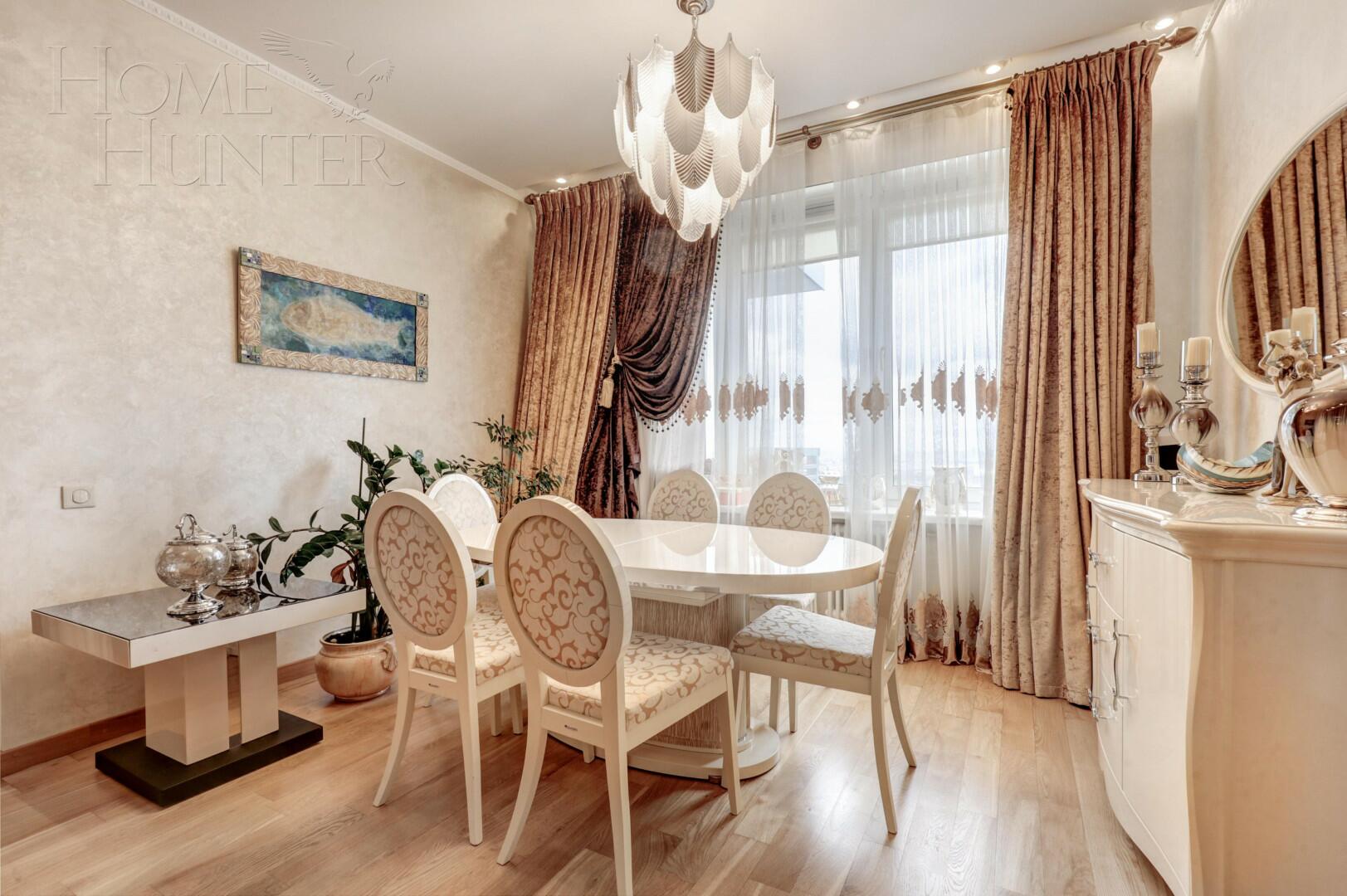 2-КОМН. КВАРТИРА С ОТДЕЛКОЙ 109.5 М² НА 29 ЭТАЖЕ