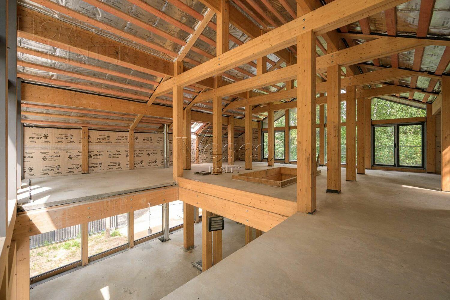 2-этажный коттедж 581.7 м² без отделки