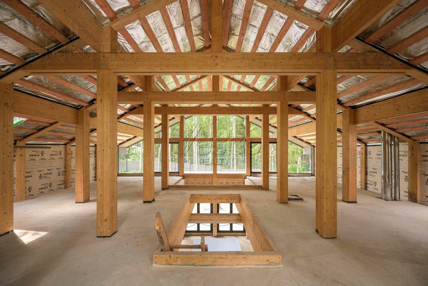 2-этажный коттедж 581.7 м² без отделки