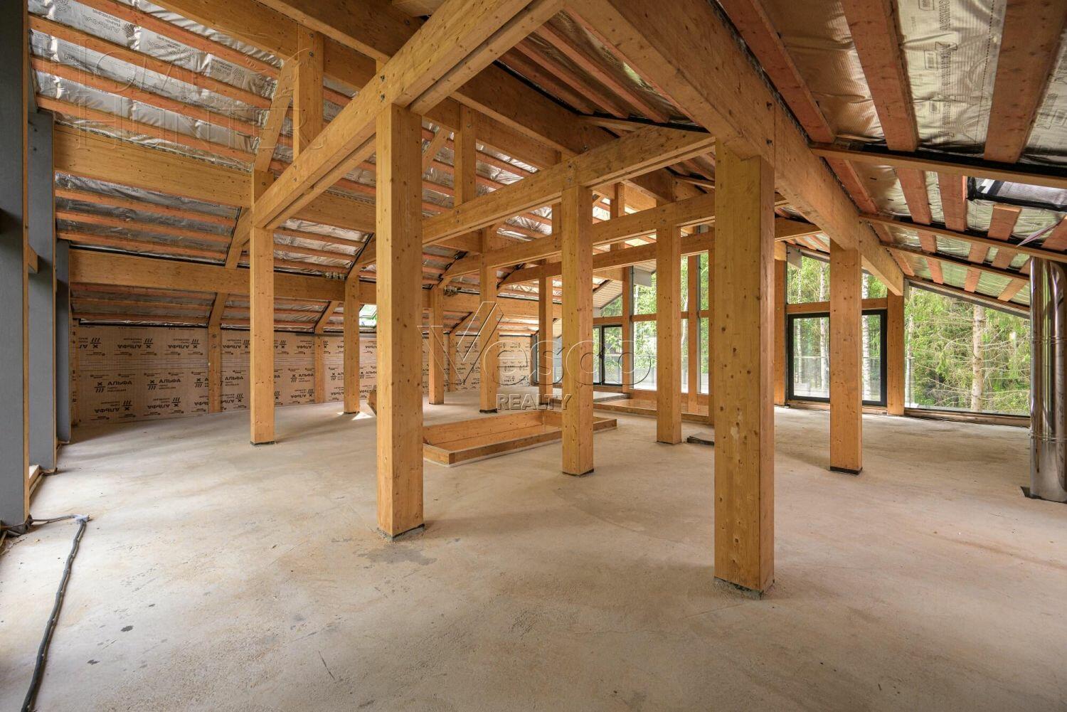 2-этажный коттедж 581.7 м² без отделки