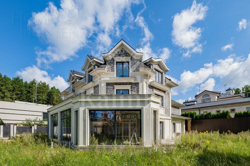 2-этажный коттедж 500 м² без отделки