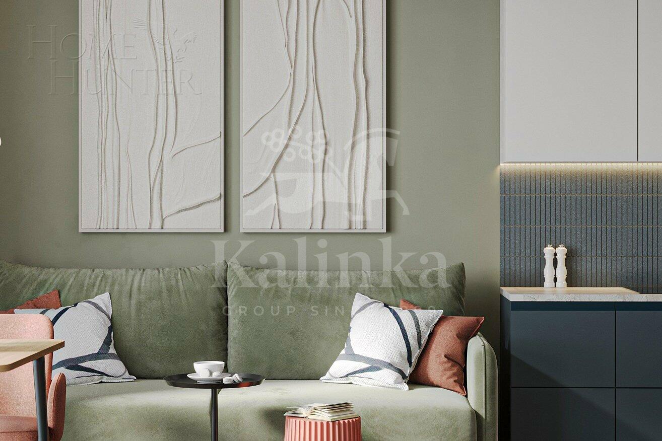 2-КОМН. КВАРТИРА С ОТДЕЛКОЙ 41 М² НА 3 ЭТАЖЕ