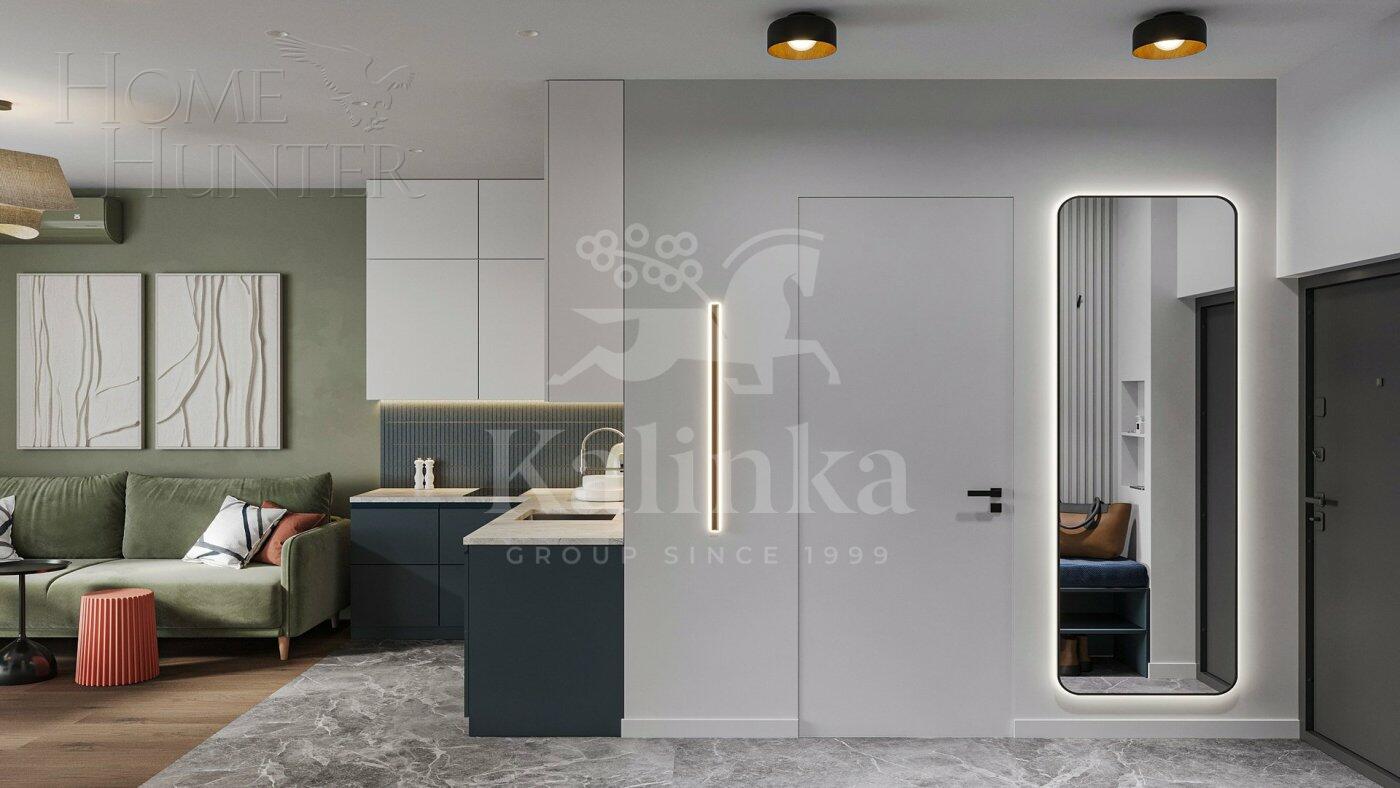 2-КОМН. КВАРТИРА С ОТДЕЛКОЙ 41 М² НА 3 ЭТАЖЕ