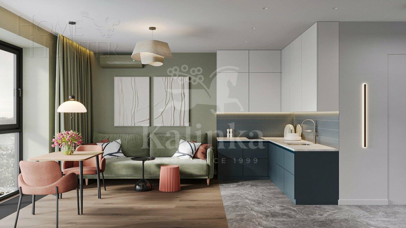 2-КОМН. КВАРТИРА С ОТДЕЛКОЙ 41 М² НА 3 ЭТАЖЕ