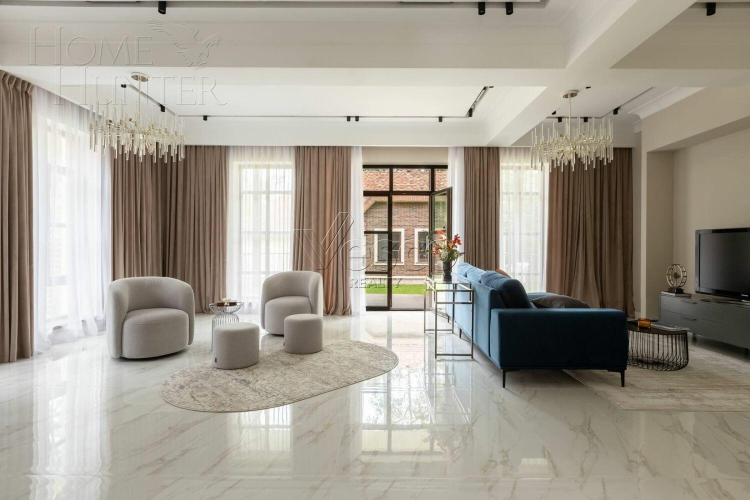 2-этажный коттедж 505 м² с отделкой