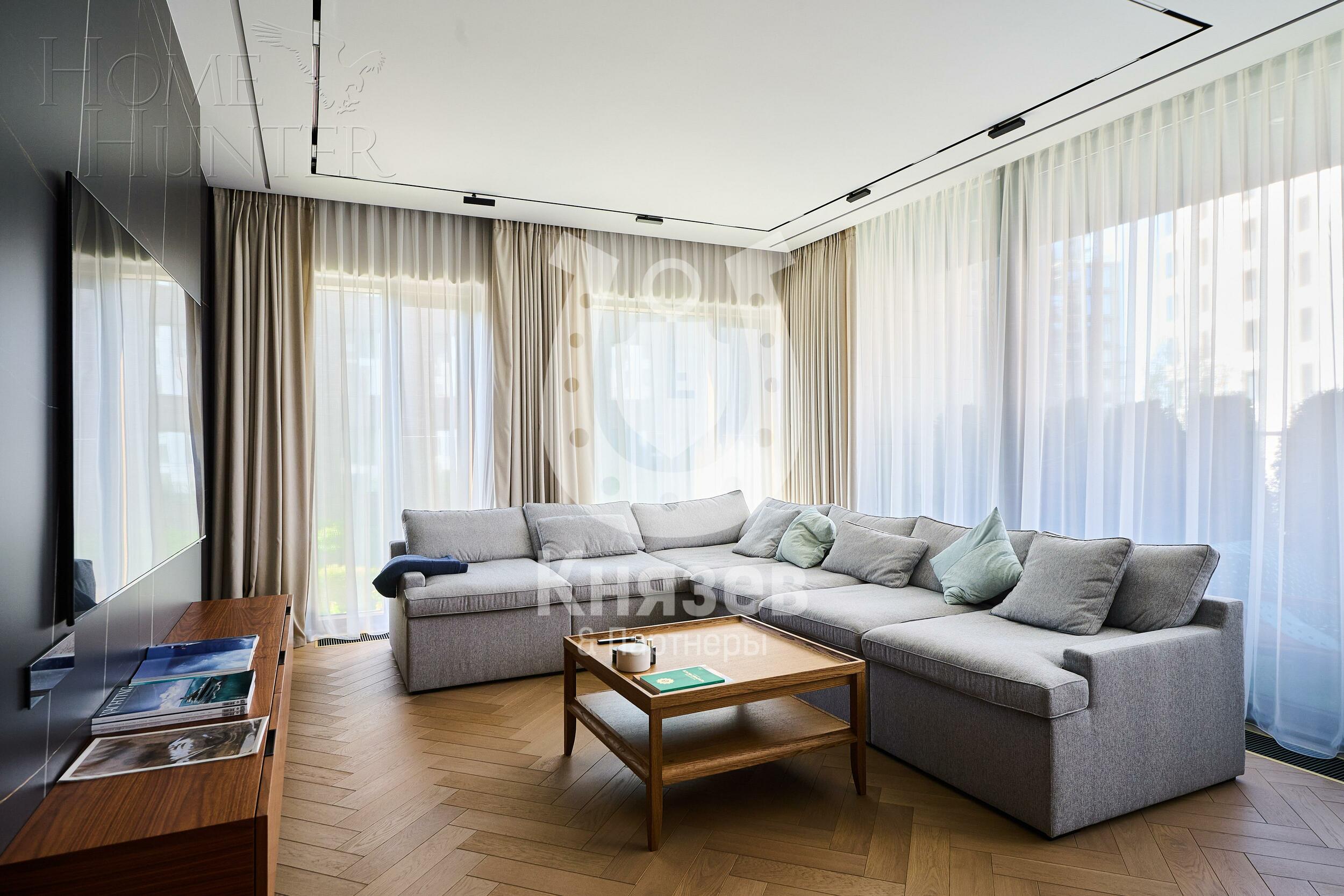 4-КОМН. КВАРТИРА С ОТДЕЛКОЙ 135.5 М² НА 2 ЭТАЖЕ