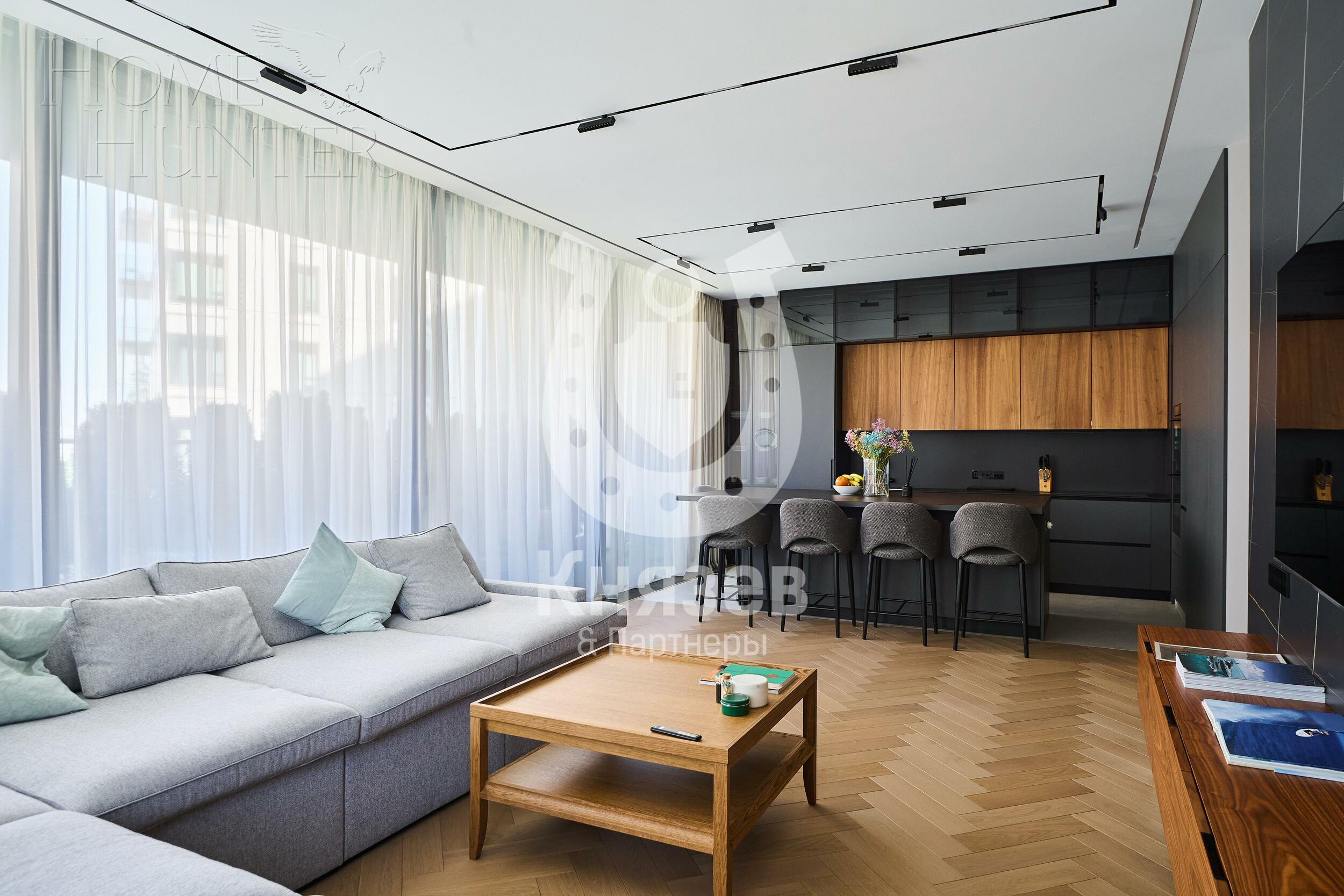 4-КОМН. КВАРТИРА С ОТДЕЛКОЙ 135.5 М² НА 2 ЭТАЖЕ